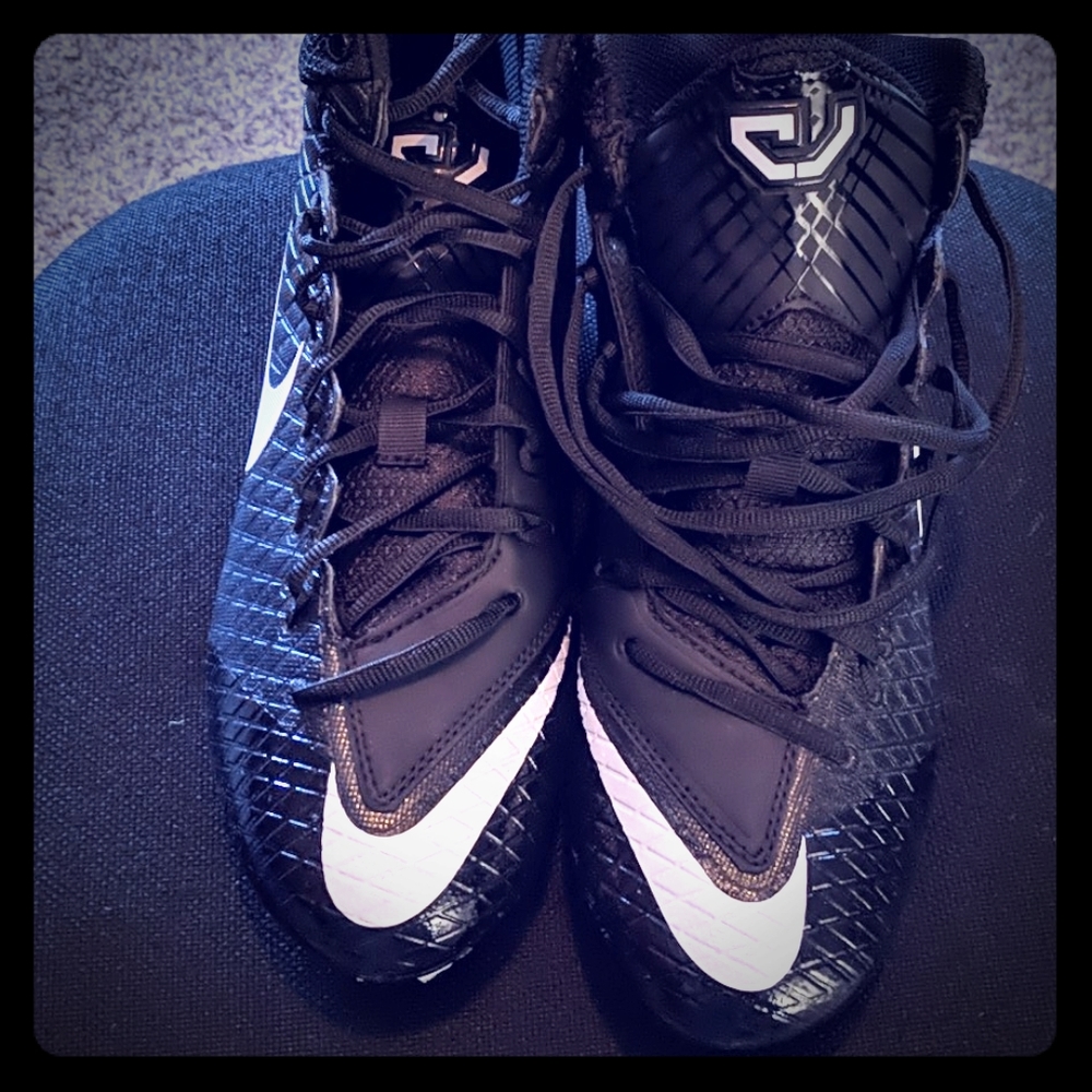 Nike Mens CJ3 Pro TD Football Shoes Black 9.5